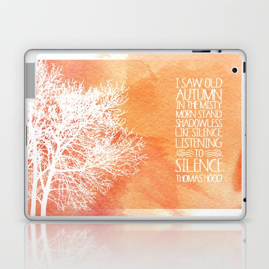 Autumn Silence Laptop & iPad Skin