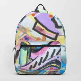 confusing Backpack | Streetart, Spraypaint, Color, Urbandesigns, Digital Manipulation, Graffitiart, Abstractbluedesign, Photo 