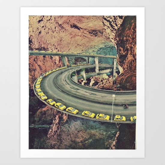 highway Art Print