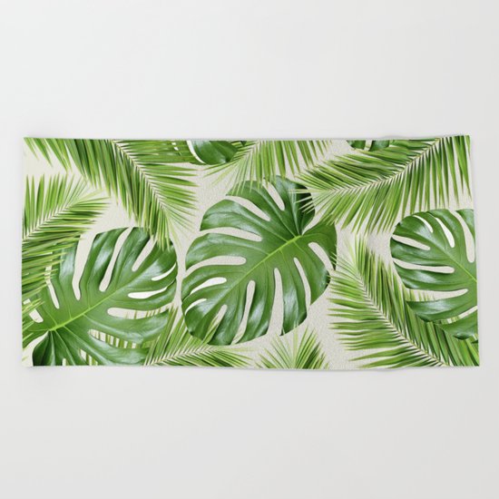 I Need a Tropical Vacation Print Beach Towel