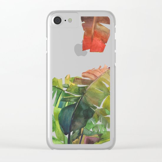 The Jungle vol 5 Clear iPhone Case