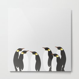 penguins Metal Print