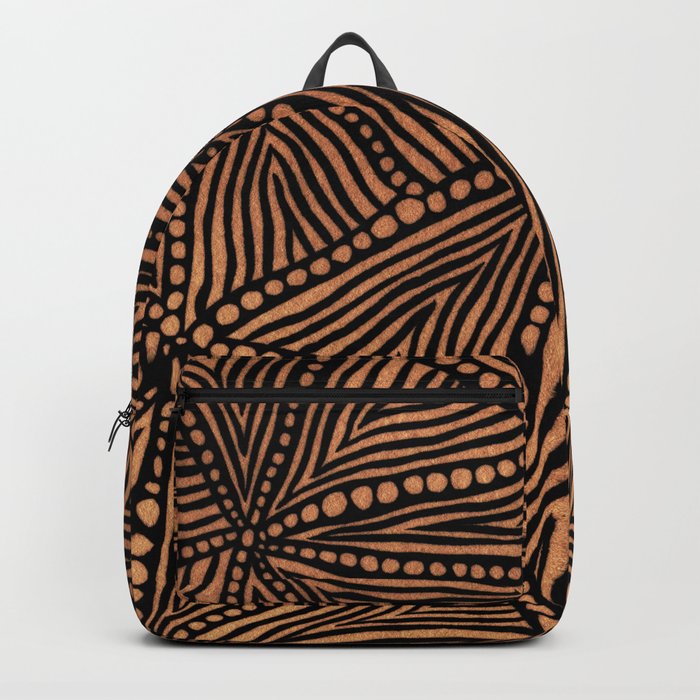 Rustic Triangles Backpack