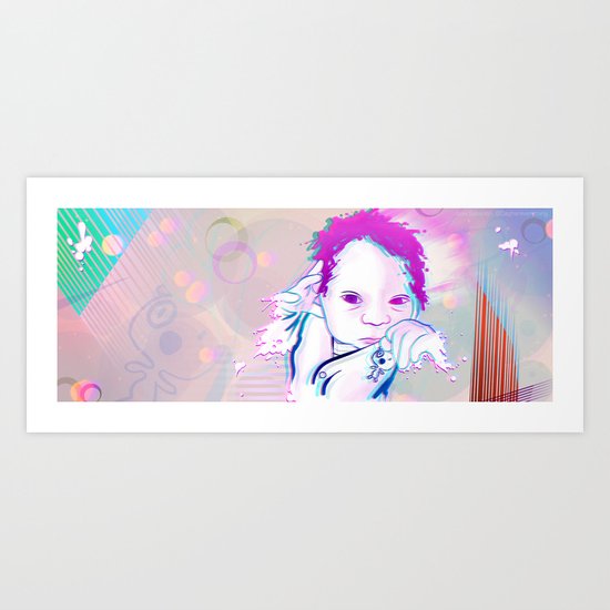 New Born Sphere Art Print