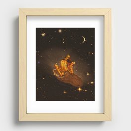 Passion in the star Recessed Framed Print