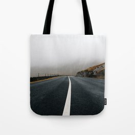 Lonely Road in Ireland Tote Bag