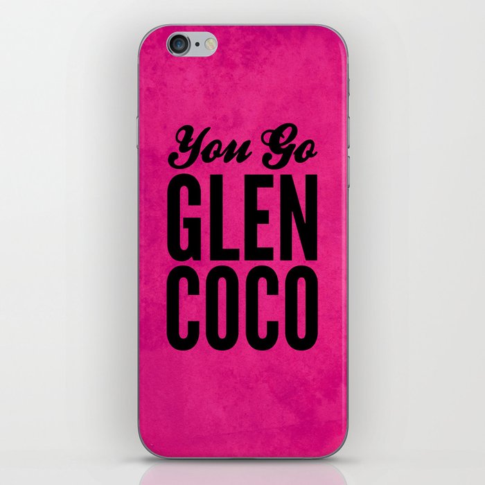 Glen Coco Pink iPhone Skin