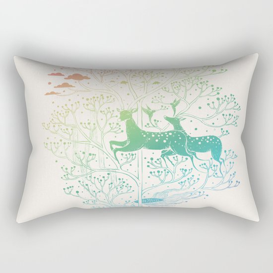 The Cellist Rectangular Pillow