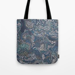 Under the surface lies the truth. Tote Bag