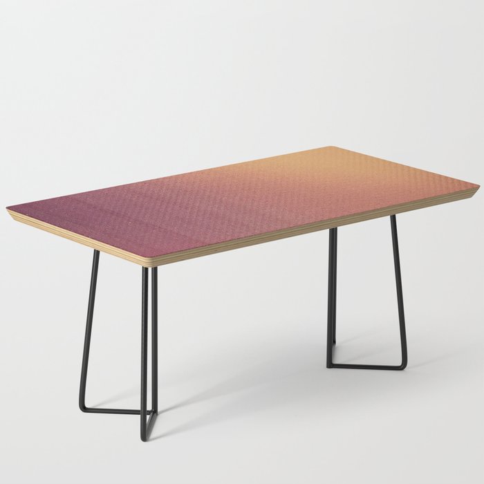 Iridescent Burnt Orange Coffee Table