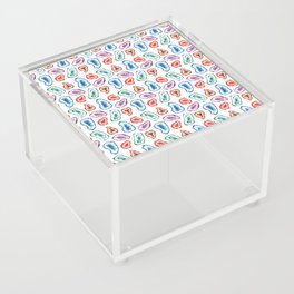 Geodes Watercolor Pattern Acrylic Box