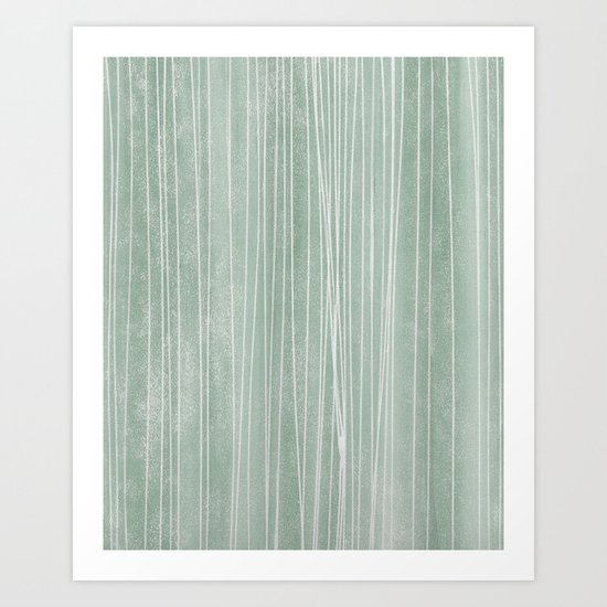 pin stripe soothe Art Print
