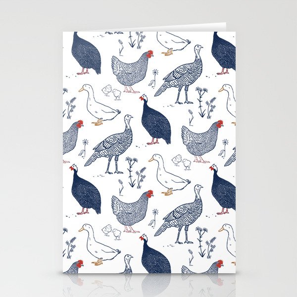 Feathered Friends Stationery Cards