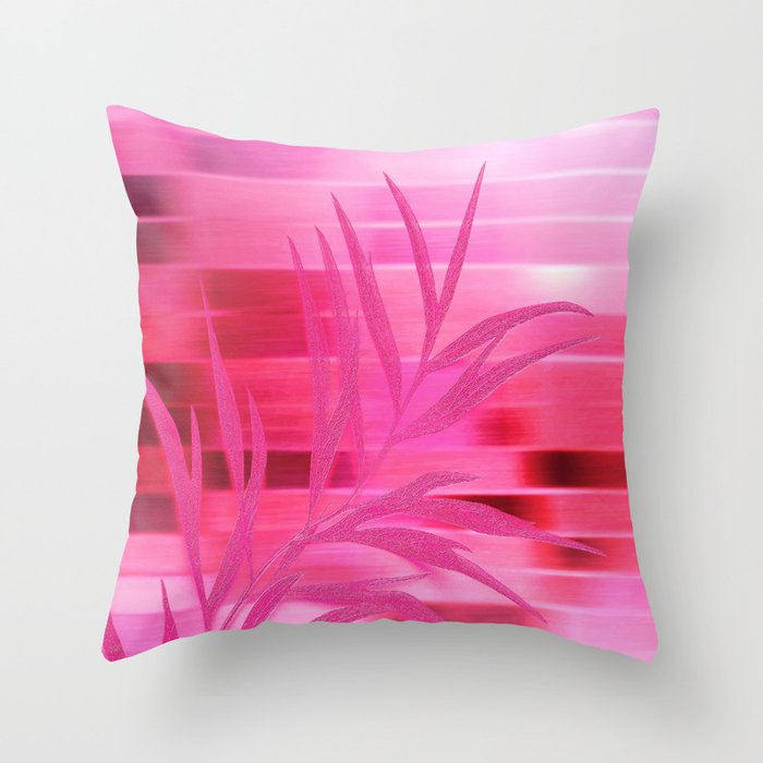 Silky Dawn Throw Pillow