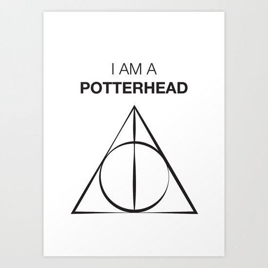 I am a Potterhead Art Print