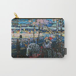 Wassily Kandinsky -  Reitendes Paar (Couple on Horseback) Carry-All Pouch