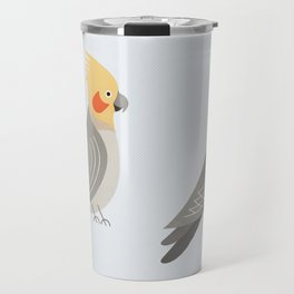 Whimsy Cockatiel Travel Mug