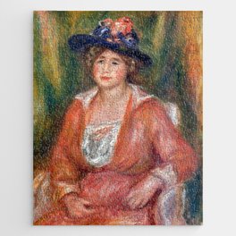Pierre-Auguste Renoir - Portrait of Seated Woman Jigsaw Puzzle