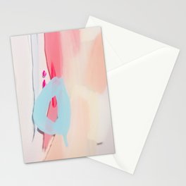 Even After All  #2 - Abstract on perspex by Jen Sievers Stationery Cards