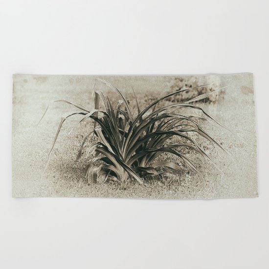 Rainy Morning Beach Towel