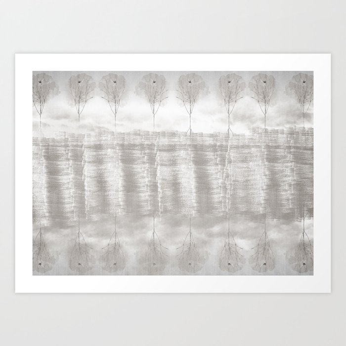 The Tree Connection - Lineal Sequence Art Print
