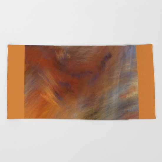 Storm in Space (A7 B0230) Beach Towel