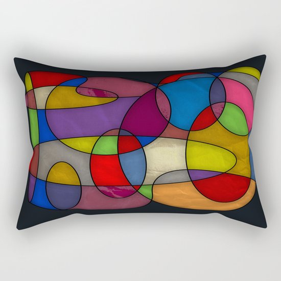 Abstract #314 Rectangular Pillow