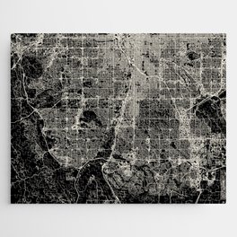 Lakewood, USA - City Map Jigsaw Puzzle