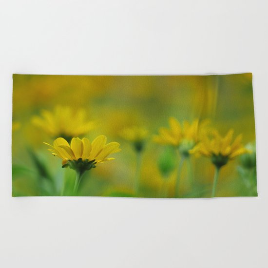 Blurs of Summer Beach Towel