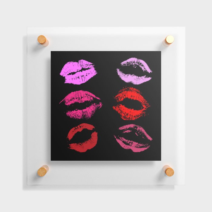 lips Floating Acrylic Print