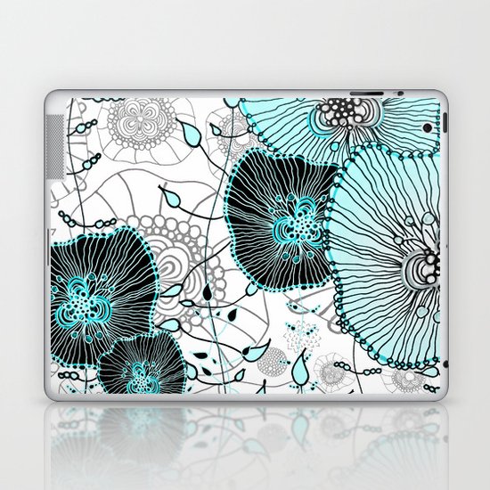 MYSTIC GARDEN MINT Laptop & iPad Skin