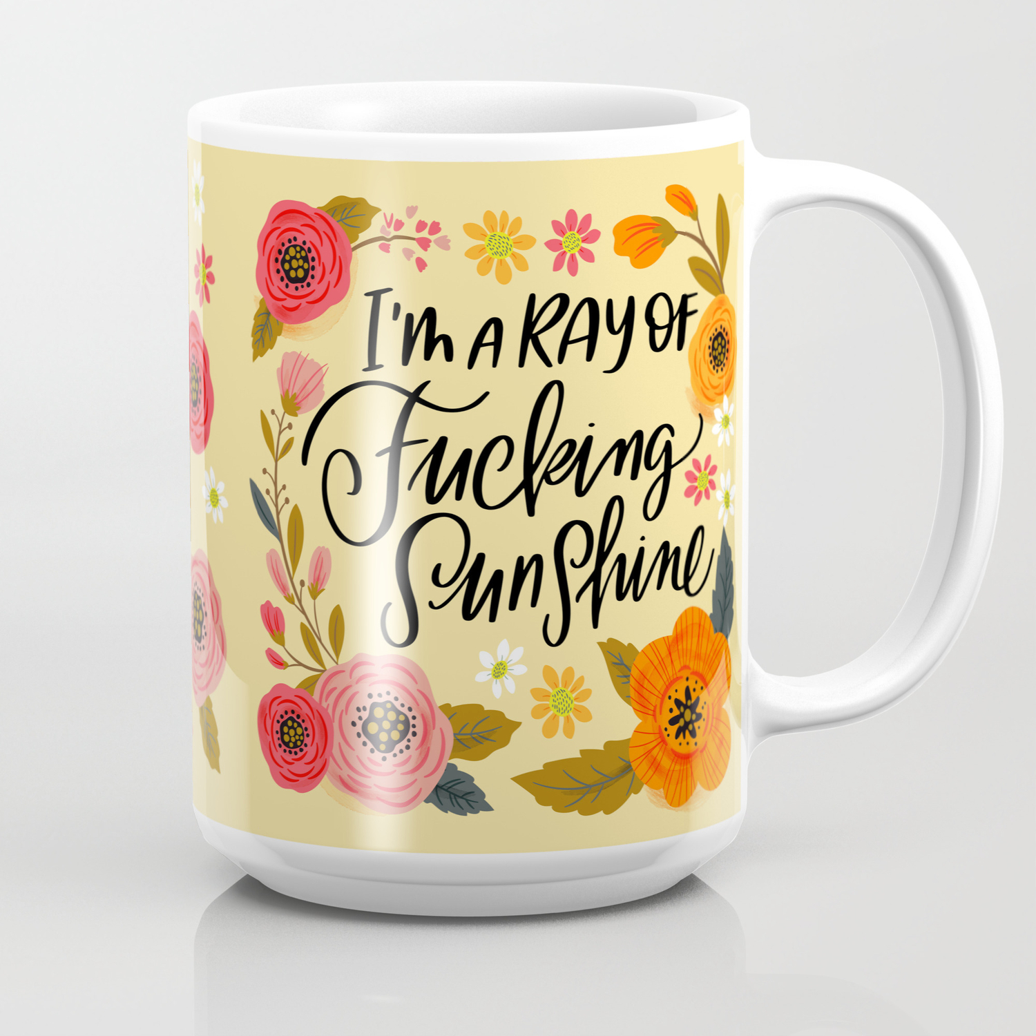 Premium Quality Perfect Gift For Any Occasion I Am A Ray Of Fucking Sunshine Coffee Mug 11oz