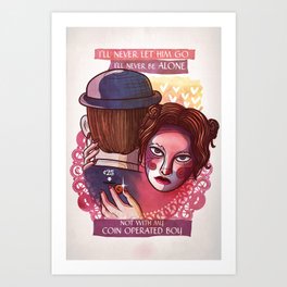 Coin Operated Boy Art Print