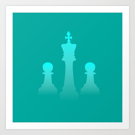 Chess Art Print