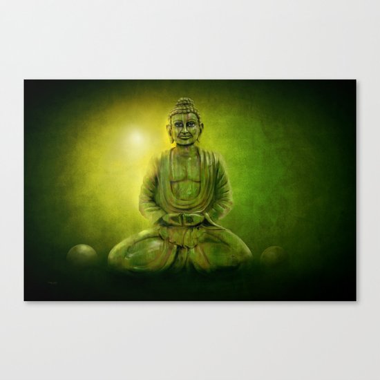 Happy Buddha 1 Canvas Print