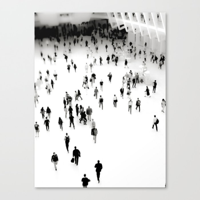 Connect the Dots at the Oculus New York Canvas Print