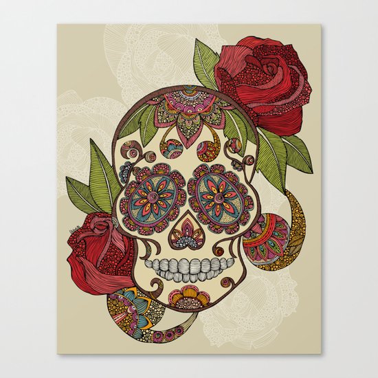 Sugar Skull Canvas Print