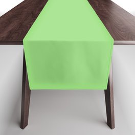 SPRING GREEN Pastel Solid Color Table Runner