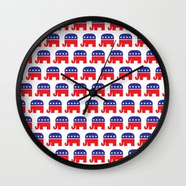 Republican party Wall Clock