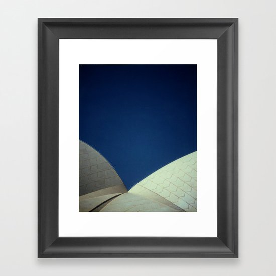 Opera House Framed Art Print