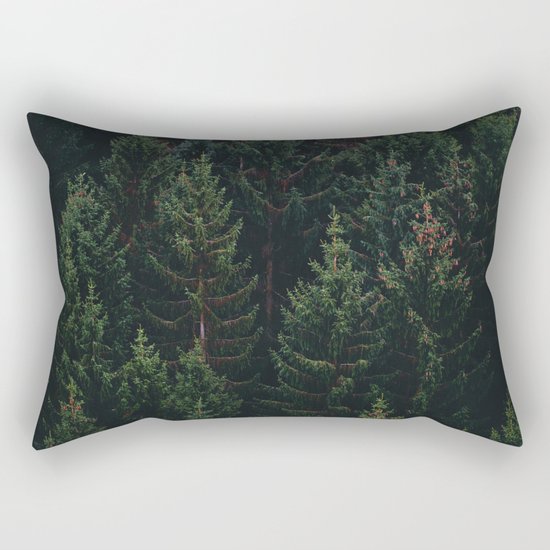 Forest of Pines Rectangular Pillow