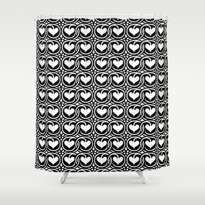 Black and White Collection VII Shower Curtain