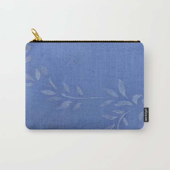 Blue Ivy Vine - Pretty - Rustic - Floral Carry-All Pouch