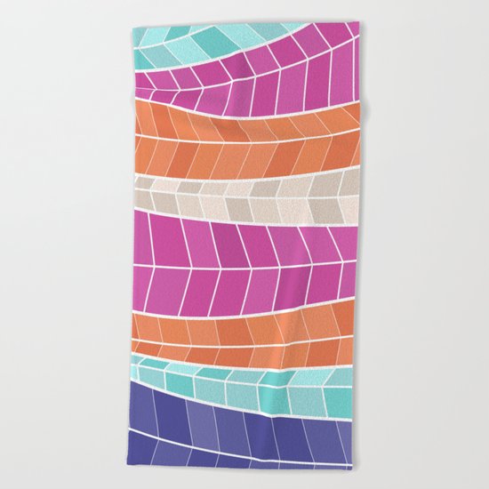 SUMMERPINK2 Beach Towel