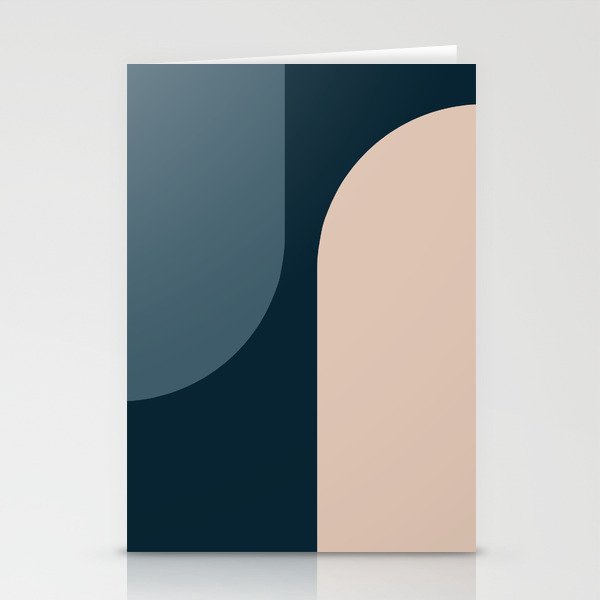 Modern Minimal Arch Abstract XC Stationery Cards