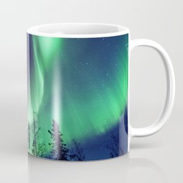 Northern Lights in Yellowknife Coffee Mug
