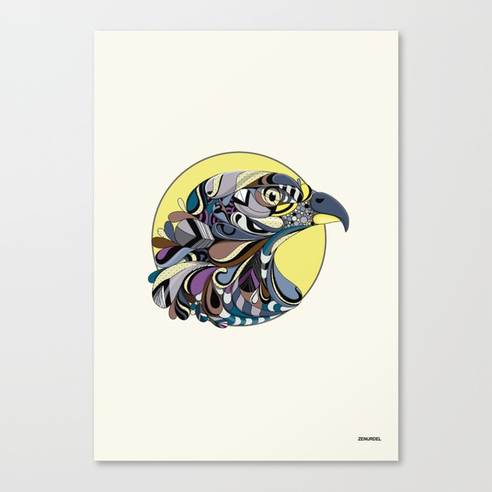 Soho Collection - Hawk Canvas Print