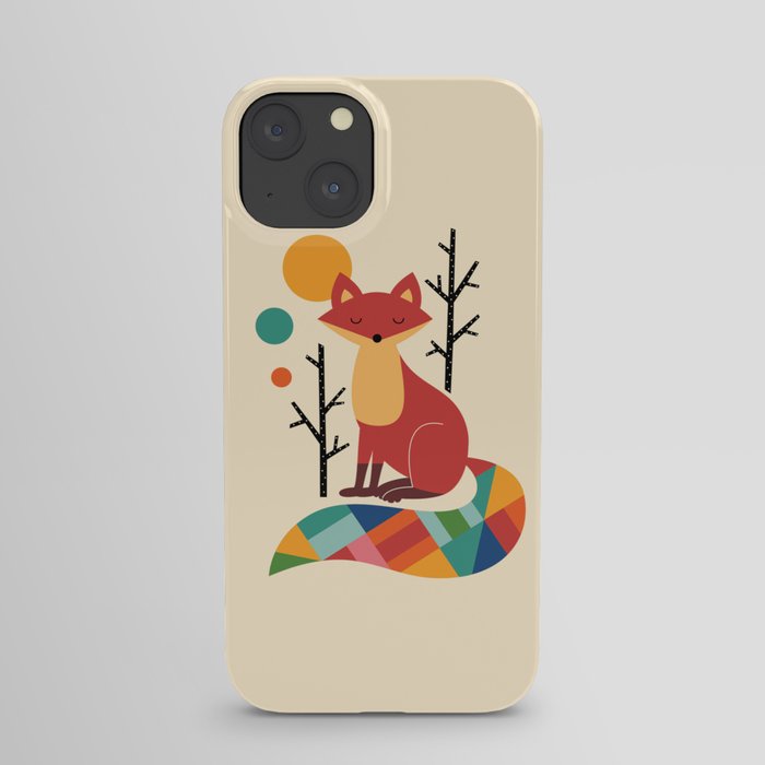 Rainbow Fox iPhone Case