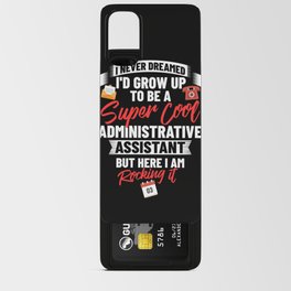 Administrative Assistant Admin Legal Training Android Card Case