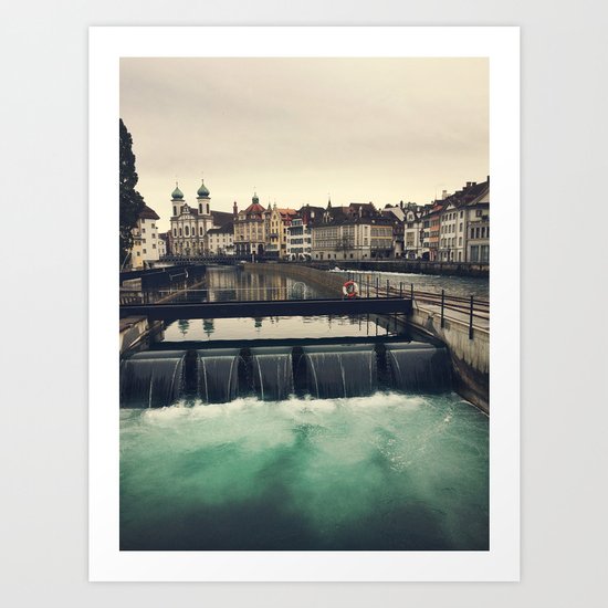 Lucerne, Switzerland Art Print